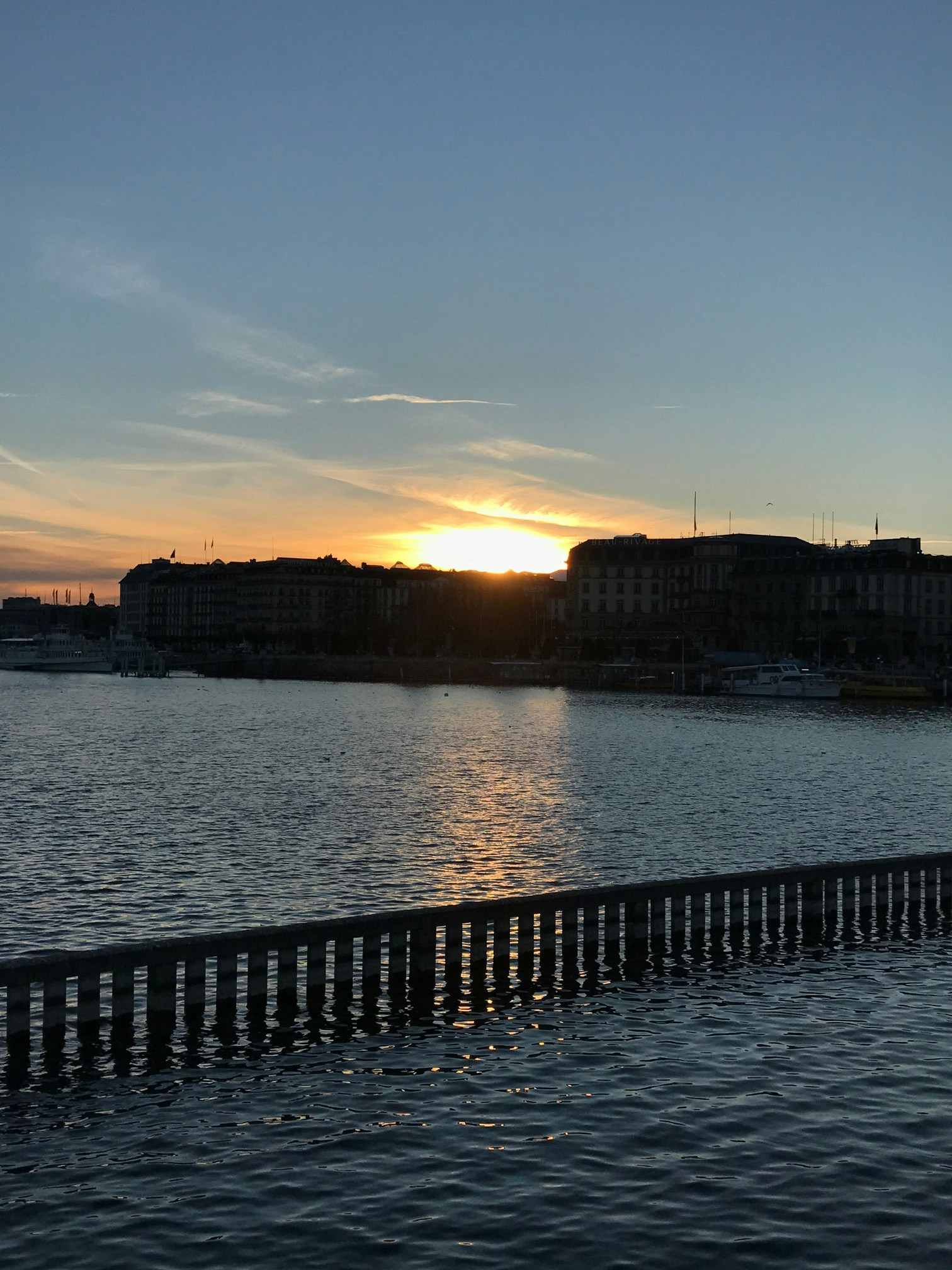 Genève, au bord du lac